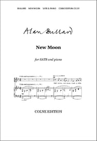 New Moon SATB choral sheet music cover Thumbnail